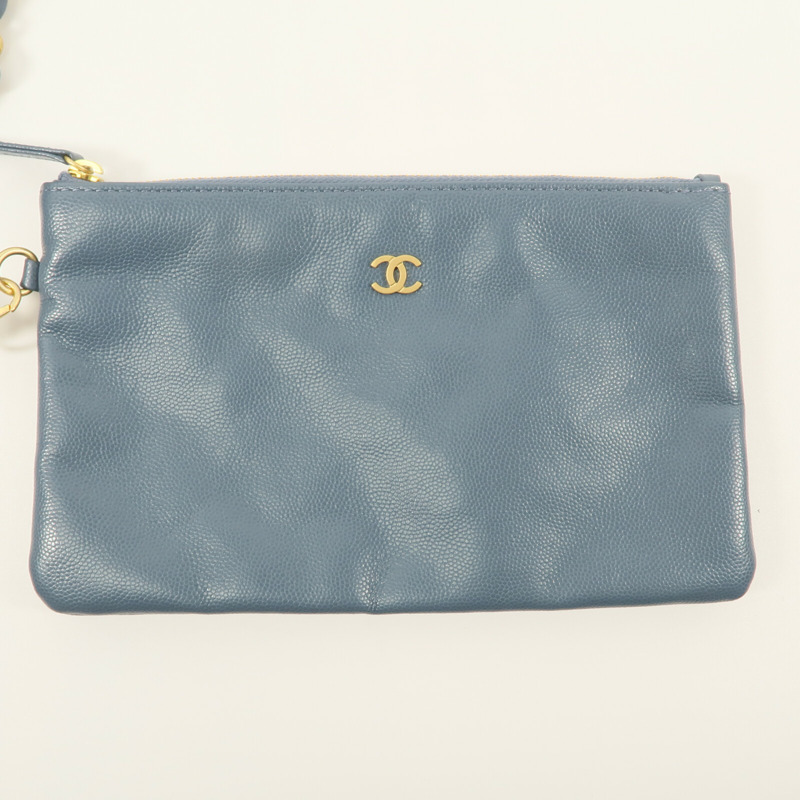 CHANEL 牛皮皮革Chanel 22 Small鏈帶肩背袋-10