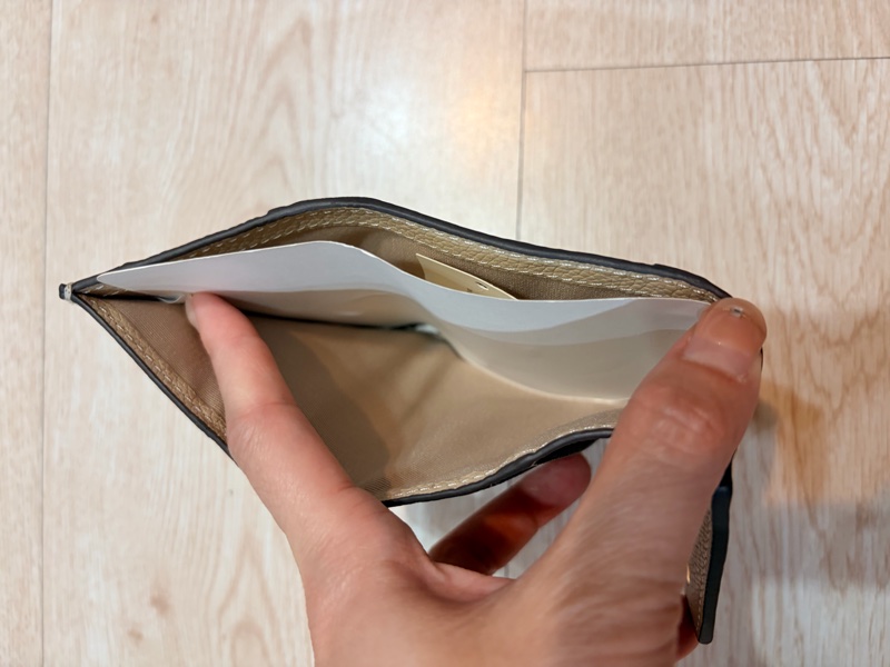 Tory Burch 專櫃拼色三折短夾-4