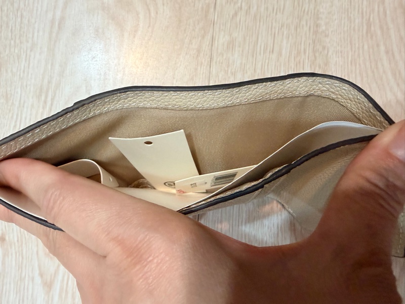 Tory Burch 專櫃拼色三折短夾-5