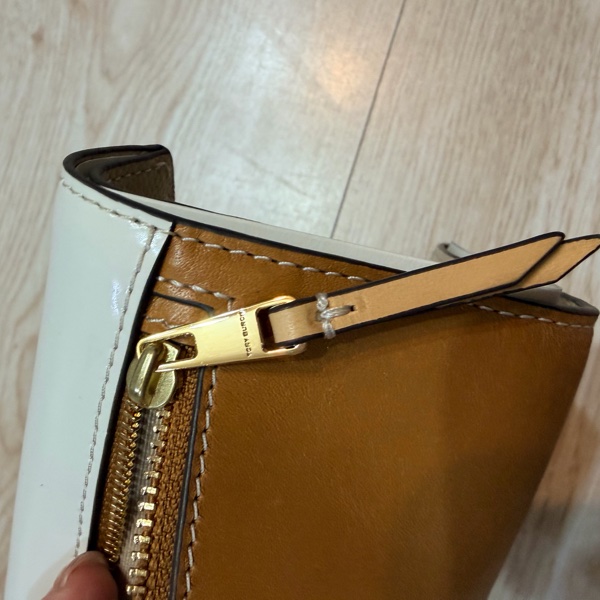 Tory Burch 專櫃拼色三折短夾-11