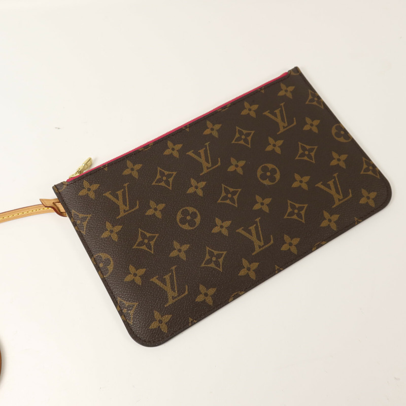 LOUIS VUITTON Monogram Neverfull MM手挽袋-12