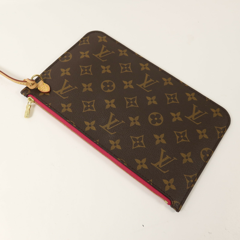 LOUIS VUITTON Monogram Neverfull MM手挽袋-13