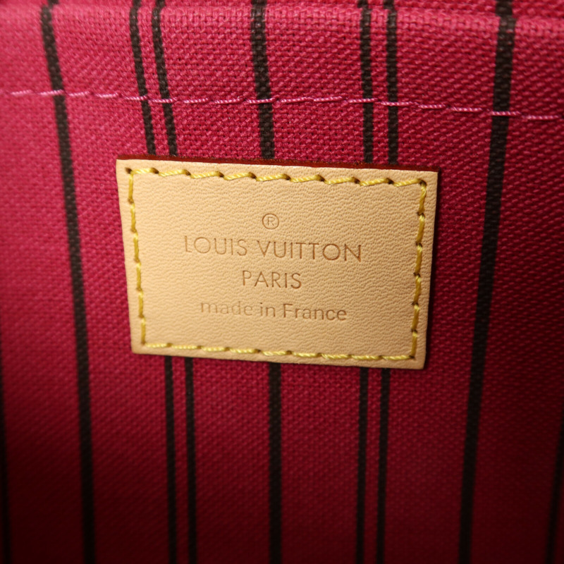 LOUIS VUITTON Monogram Neverfull MM手挽袋-15