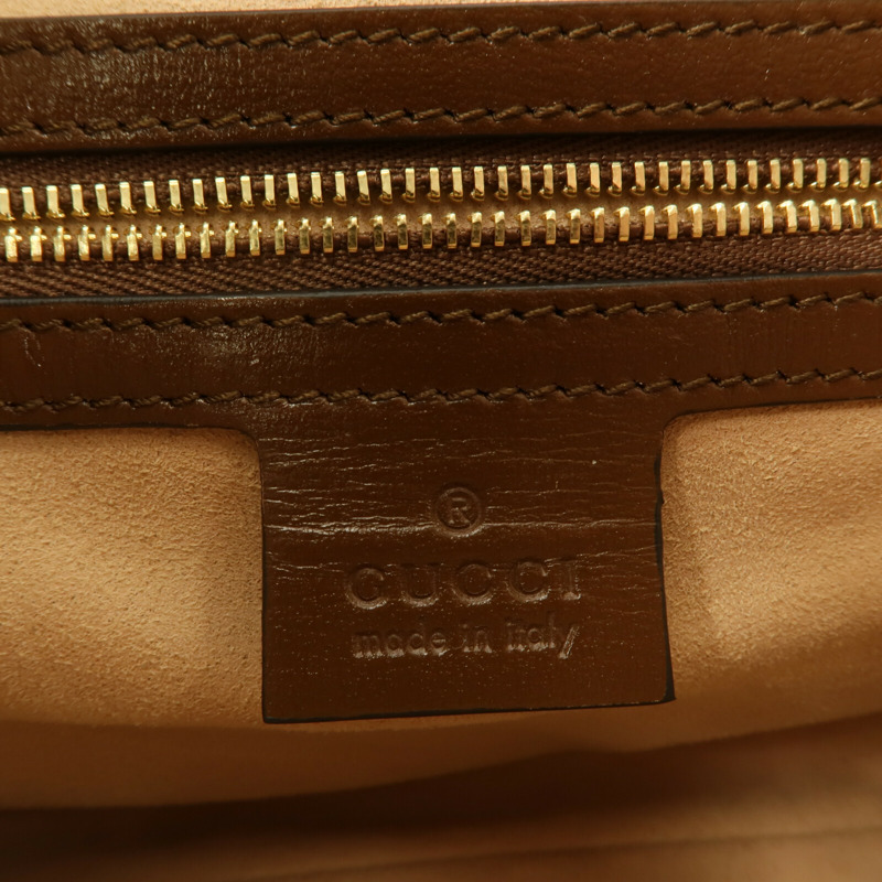 GUCCI 塗層帆布Jackie 1961 Small肩背袋-5