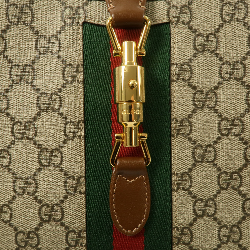 GUCCI 塗層帆布Jackie 1961 Small肩背袋-7