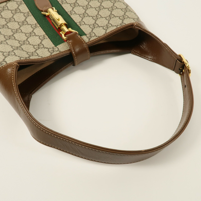 GUCCI 塗層帆布Jackie 1961 Small肩背袋-8