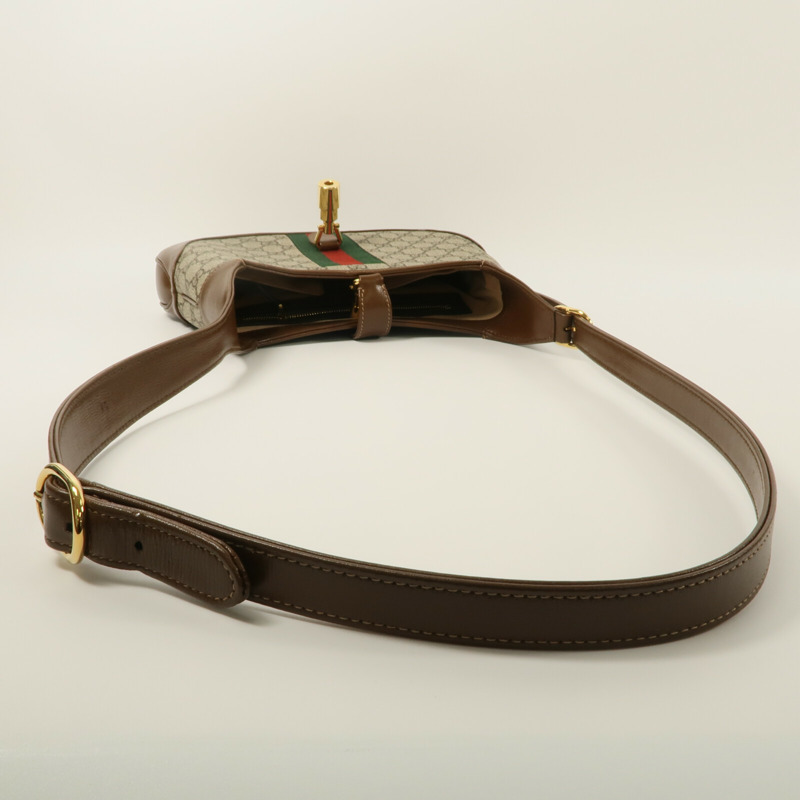GUCCI 塗層帆布Jackie 1961 Small肩背袋-9