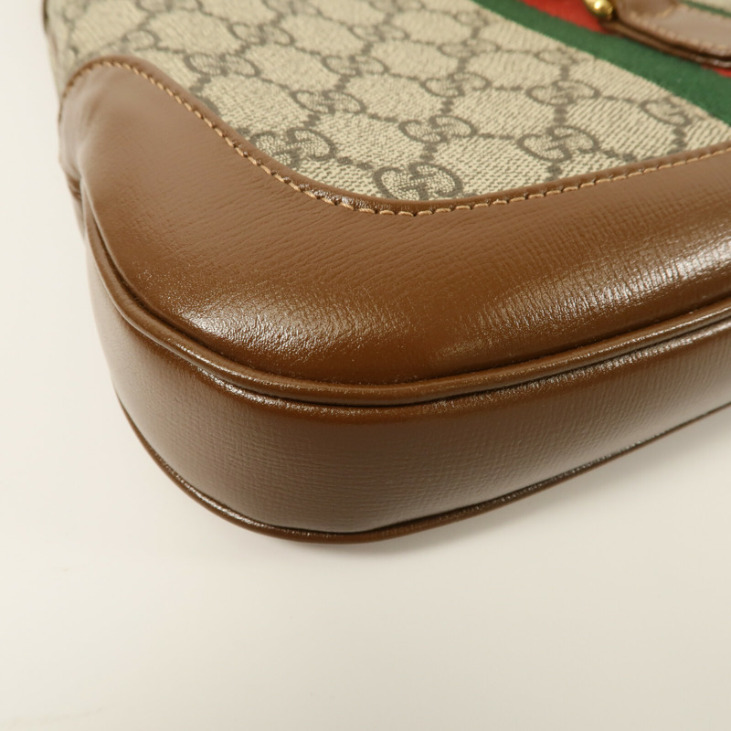 GUCCI 塗層帆布Jackie 1961 Small肩背袋-11