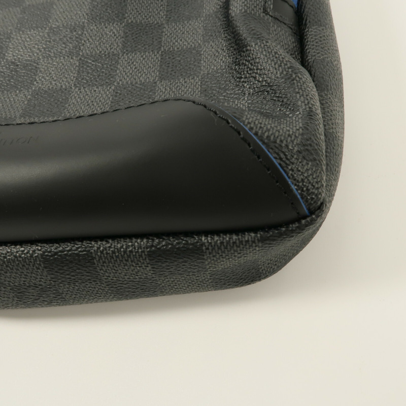 LOUIS VUITTON Damier Graphite Avenue Sling Bag肩背袋-10
