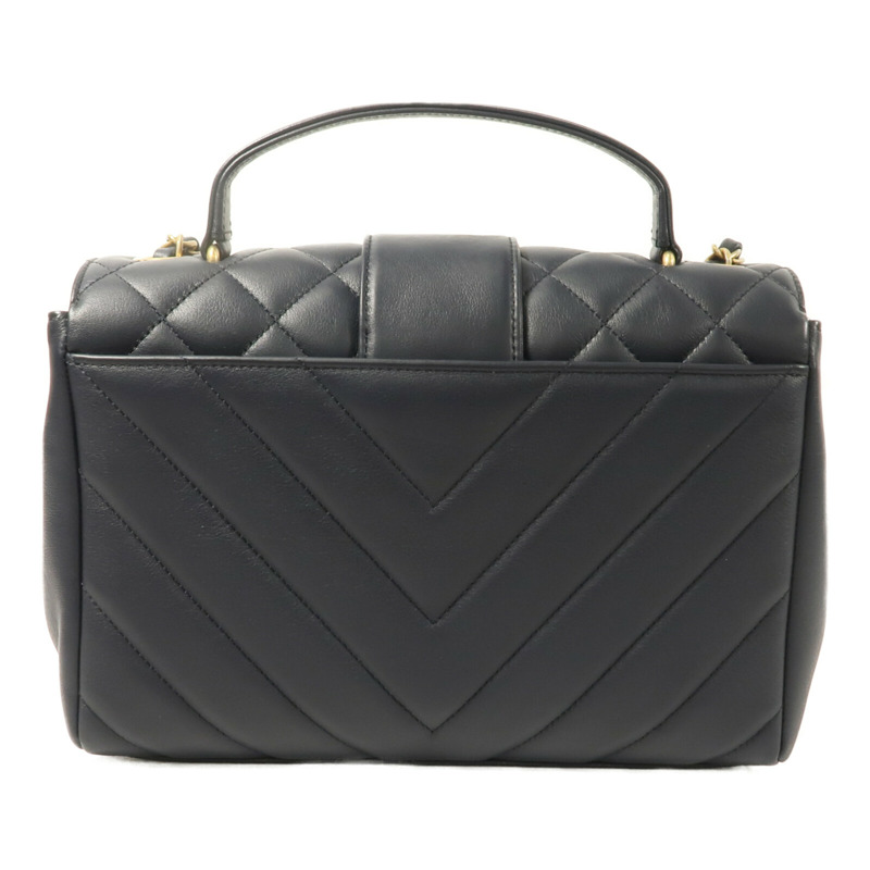 CHANEL 羊皮皮革Chain Shoulder With Handle鏈帶手挽肩背兩用袋-1