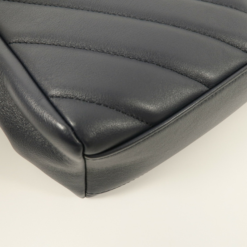 CHANEL 羊皮皮革Chain Shoulder With Handle鏈帶手挽肩背兩用袋-13