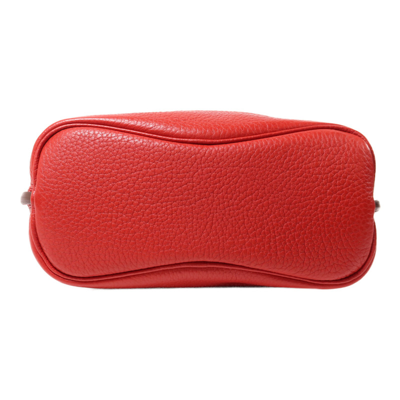 HERMES Togo皮革So Kelly 22肩背袋Rouge Casaque-3