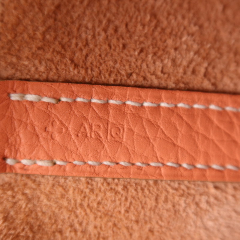 HERMES Clemence皮革Picotin MM手挽袋Crevette-6