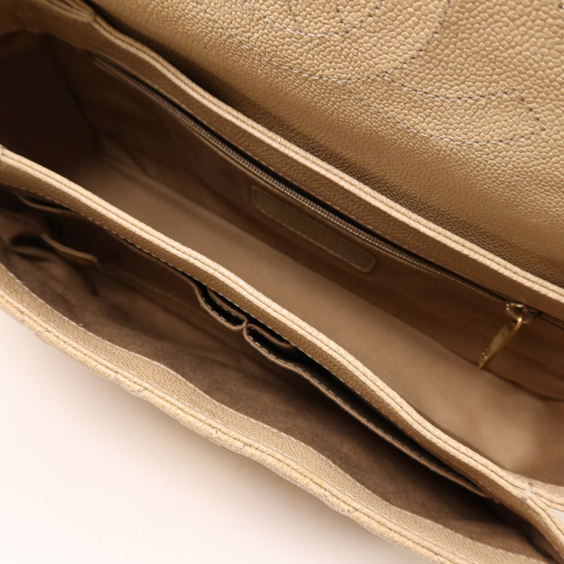 CHANEL 牛皮皮革2.55鏈帶肩背袋-4