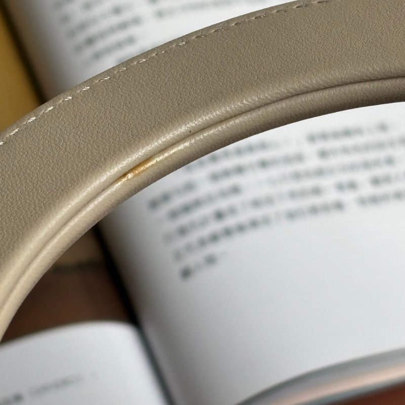 ::Christian Dior:: Lady Dior 淺駝米色 Cannage 5x5籐格紋羊皮黛妃包 手提包 斜背包-36