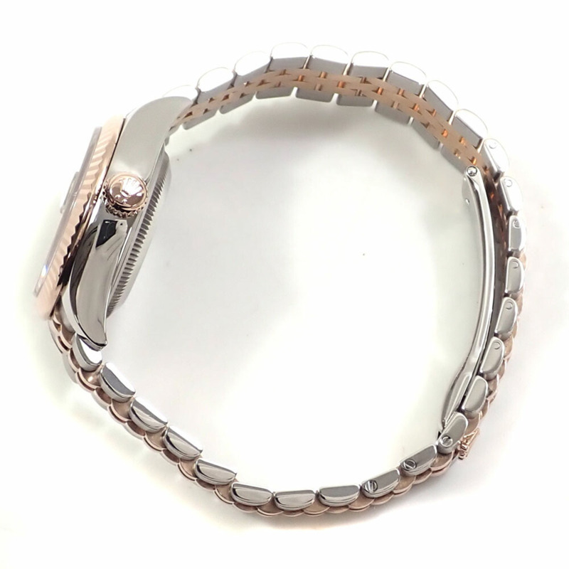 勞力士 Datejust 28 女士腕錶 279171G 自動上鍊隨機序號 18K金精鋼手動上鍊 10P 鑽石時標-1