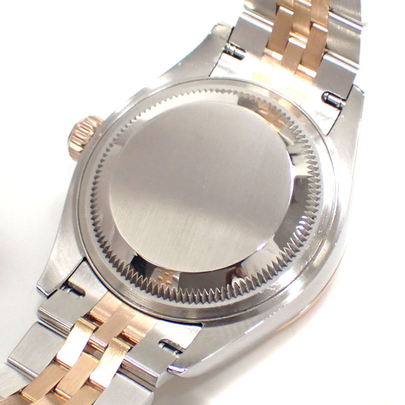 勞力士 Datejust 28 女士腕錶 279171G 自動上鍊隨機序號 18K金精鋼手動上鍊 10P 鑽石時標-4