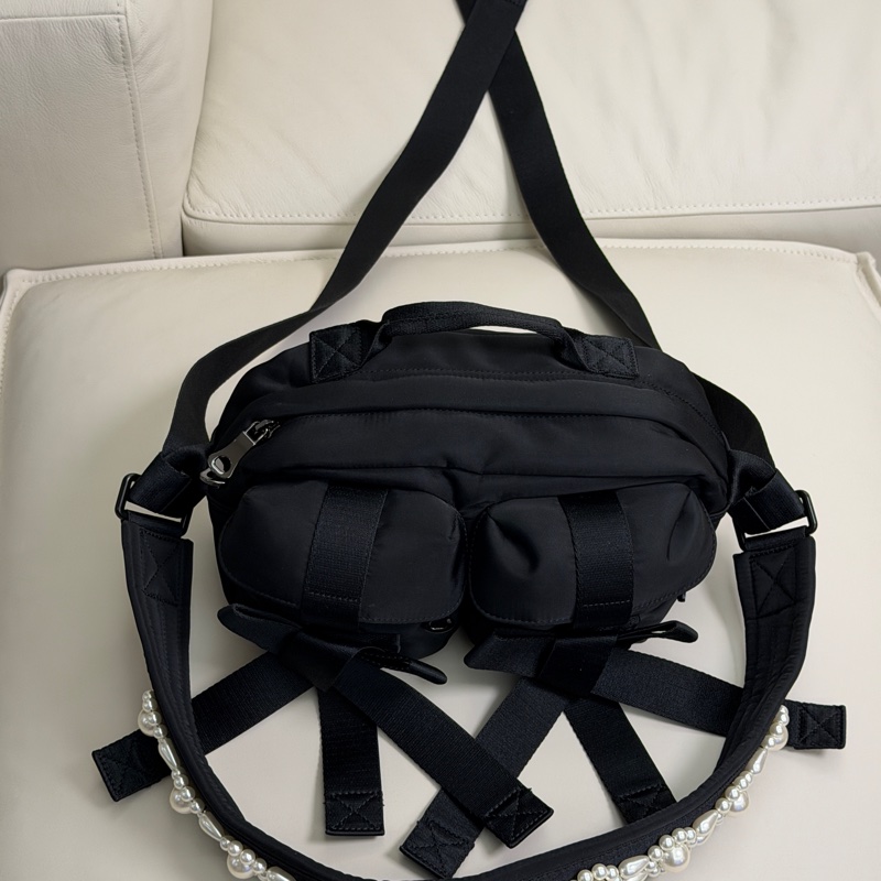 Simone Rocha 珍珠背帶側背包 Beaded Classic Bow crossbody bag-1