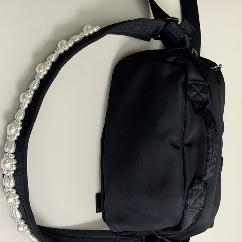 Simone Rocha 珍珠背帶側背包 Beaded Classic Bow crossbody bag-6
