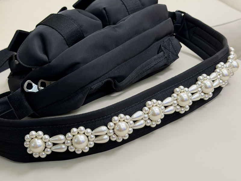 Simone Rocha 珍珠背帶側背包 Beaded Classic Bow crossbody bag-10