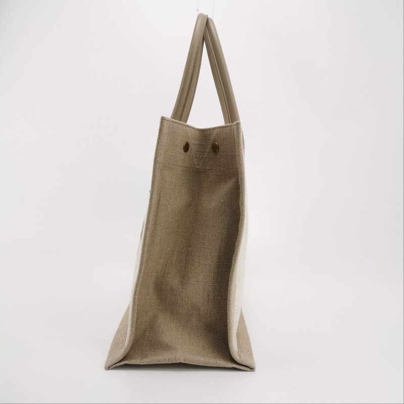 Saint Laurent Rive Gauche小號牛皮帆布字母Logo單肩包-2