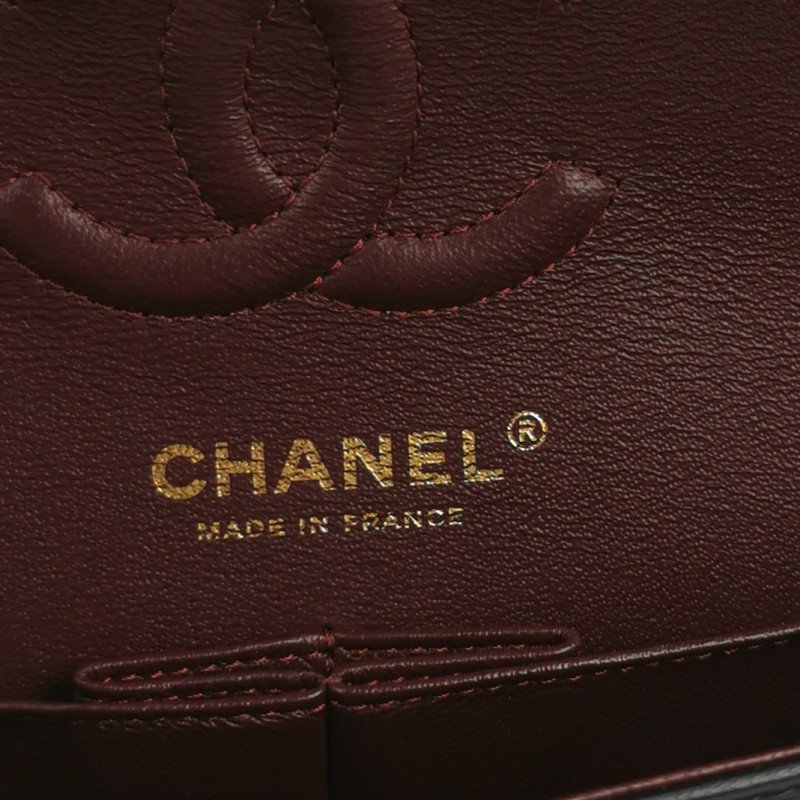 Chanel Classic Flap 經典款小號羊皮菱格絎縫雙C扣皮穿鏈單肩包-7