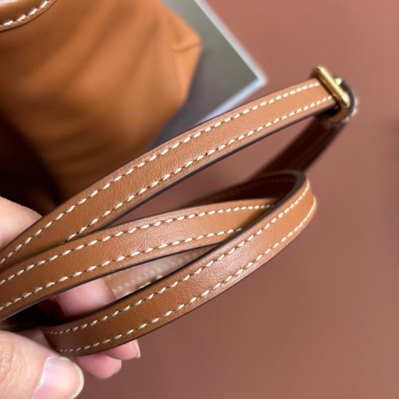 小號 ::Miu Miu:: IVY 干邑色 焦糖棕皮革手袋 手提斜背兩用包-15