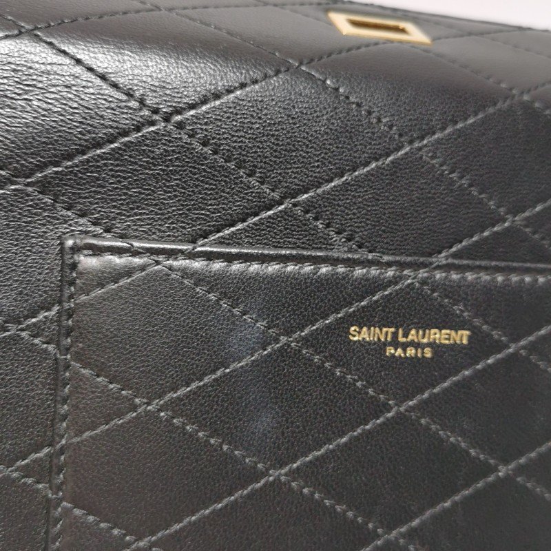Saint Laurent 羊皮純色字母Logo斜背包-22