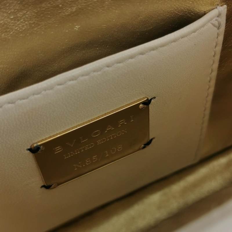 Bvlgari Serpenti Forever蛇頭包小號羊皮幾何絎縫蛇頭斜背包單肩包-7