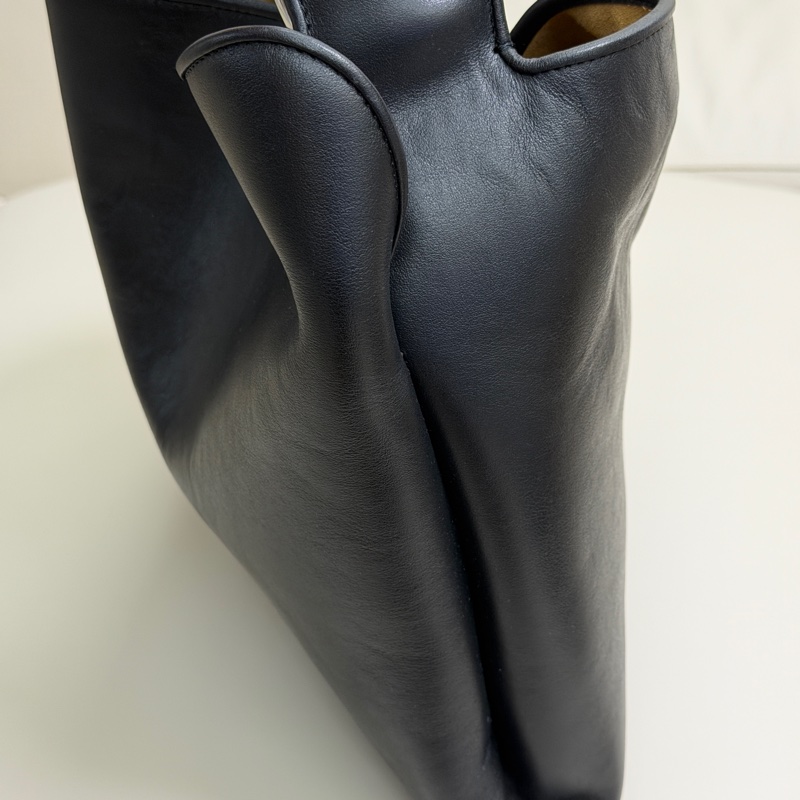 Jw Anderson Chain 銀鏈帶扭結真皮革手提包-11