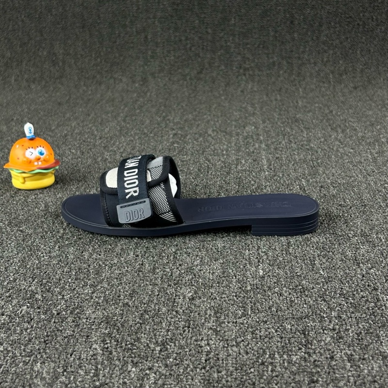 98新Dior迪奧黑色拖鞋 尺碼36-2
