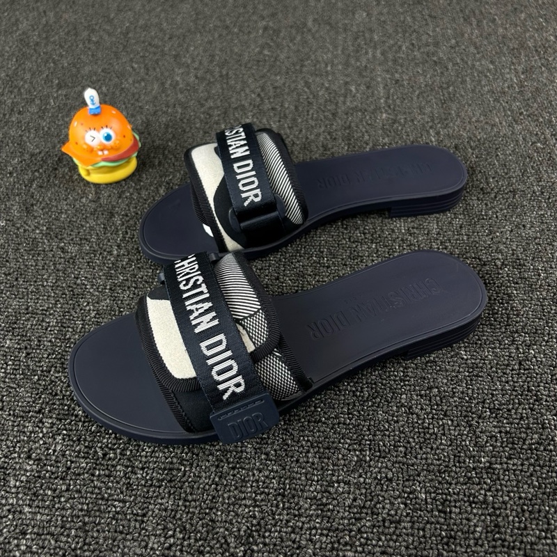 98新Dior迪奧黑色拖鞋 尺碼36-7