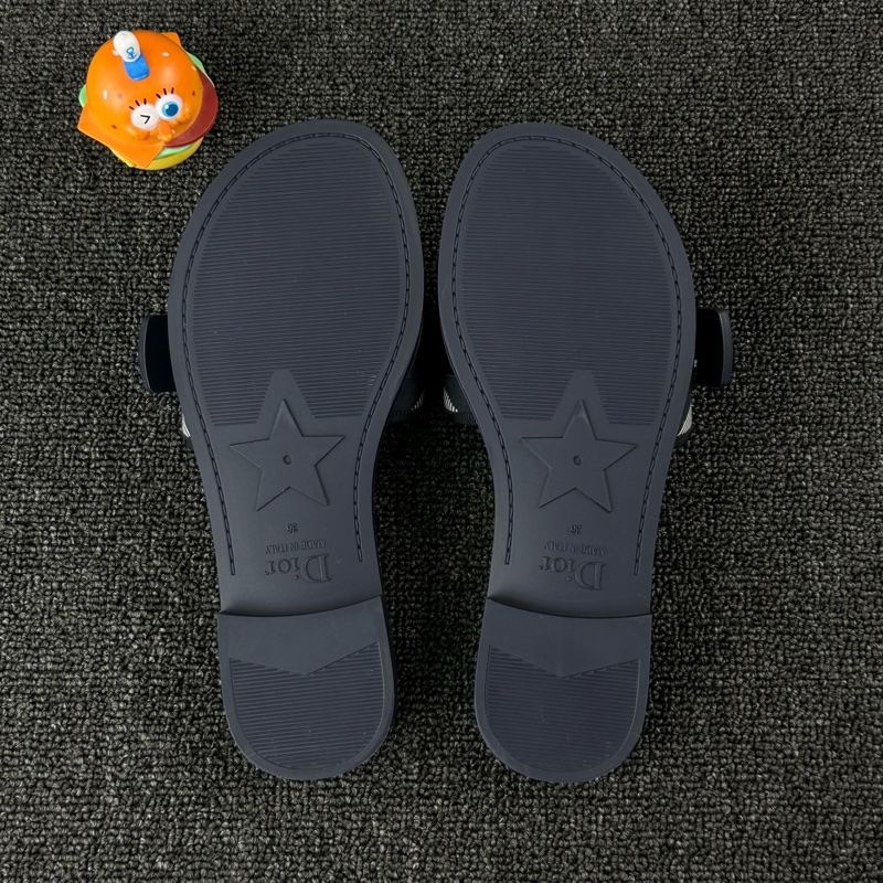 98新Dior迪奧黑色拖鞋 尺碼36-10