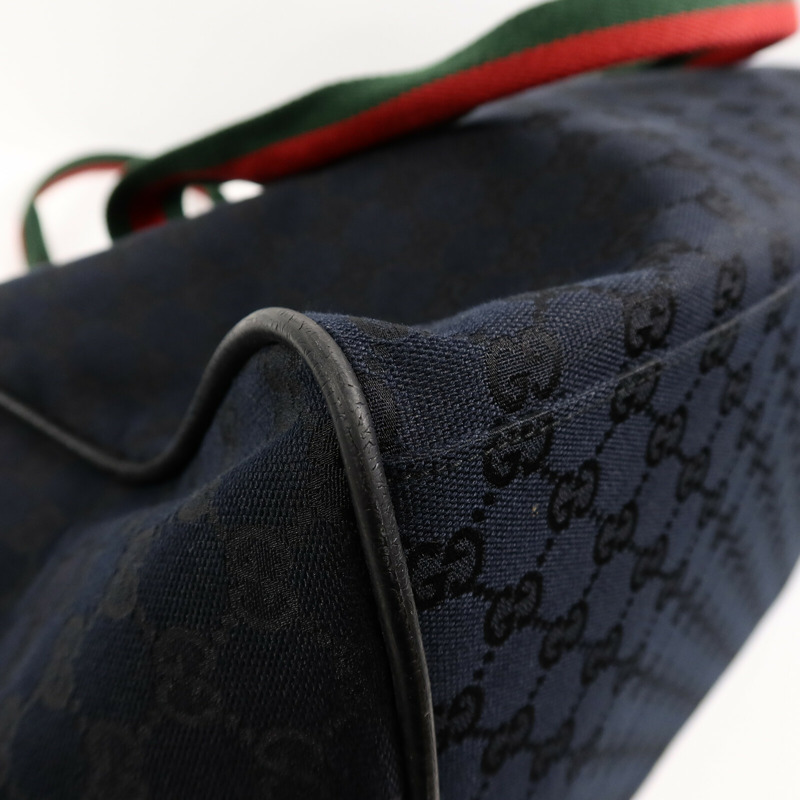 GUCCI 帆布Boston Bag波士頓包-8