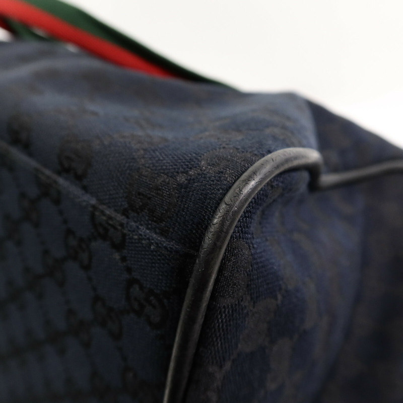 GUCCI 帆布Boston Bag波士頓包-9