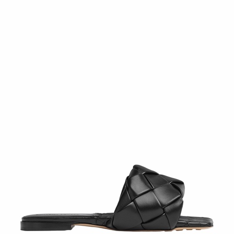 Bottega Veneta 女士 Intreccio 平底涼鞋