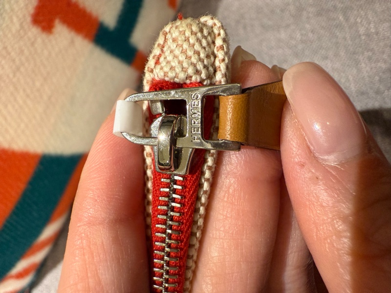 Hermes 98新 狀態如圖（閒置）帆布收納袋-8