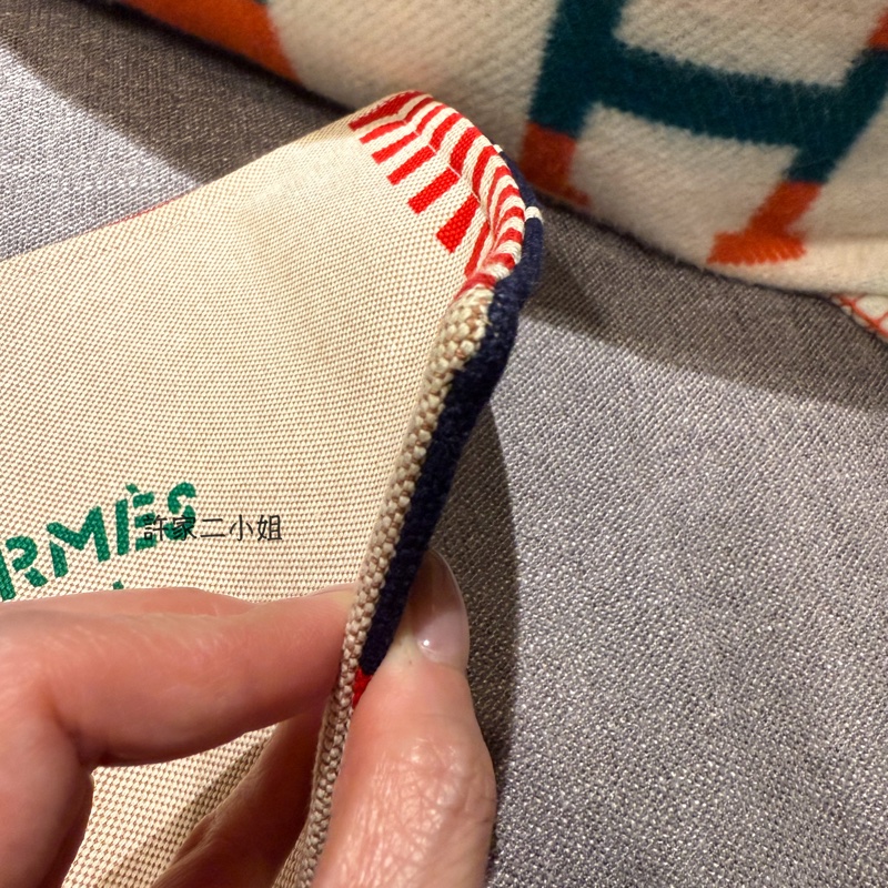 Hermes 98新 狀態如圖（閒置）帆布收納袋-9