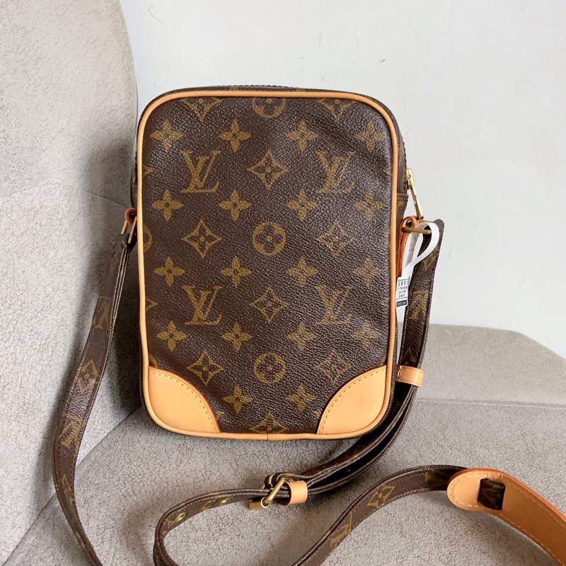 Louis Vuitton路易威登經典老花雙層相機包🚘Amazone-11