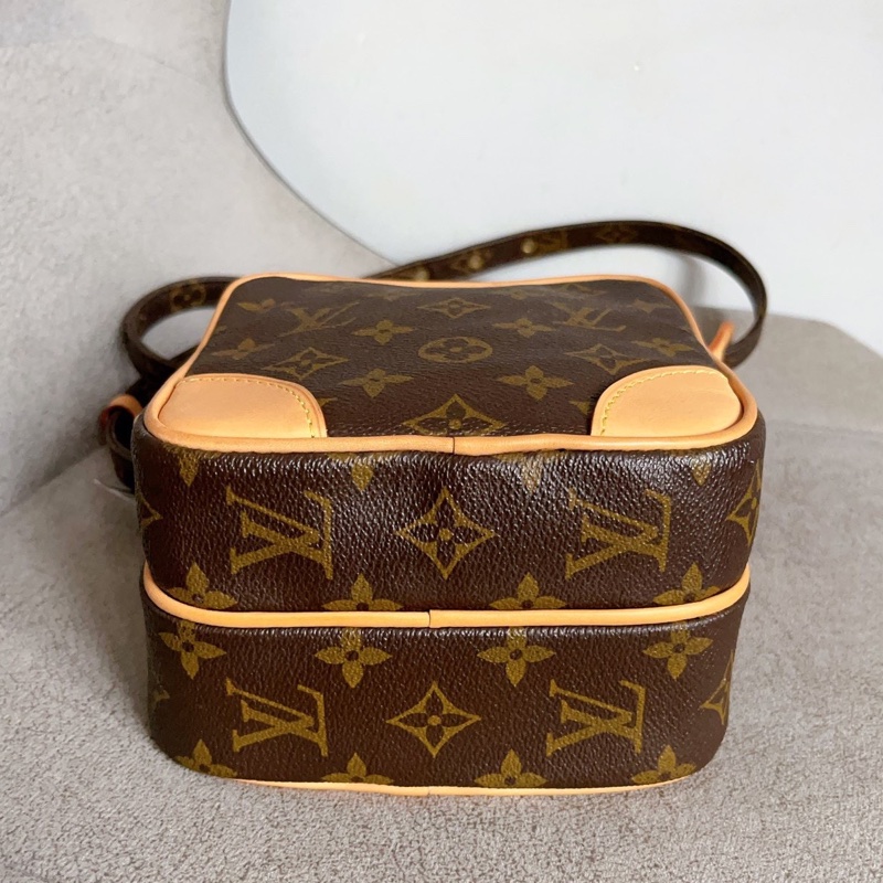 Louis Vuitton路易威登經典老花雙層相機包🚘Amazone-15