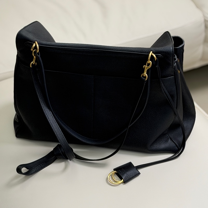 Balenciaga 黑金大號Rodeo 手提肩背包-2