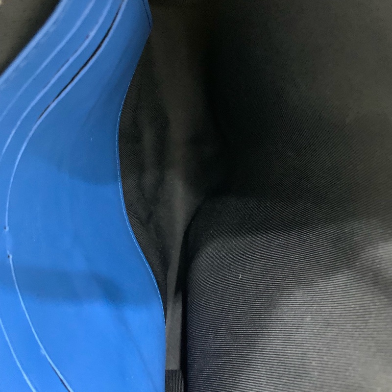 Louis Vuitton 路易威登 黑棋盤格限量藍拼手拿包洗漱包 成色；尺寸；27*21*3-7