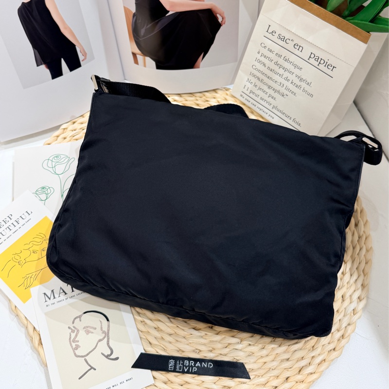 Prada Nylon Messenger Bag-1