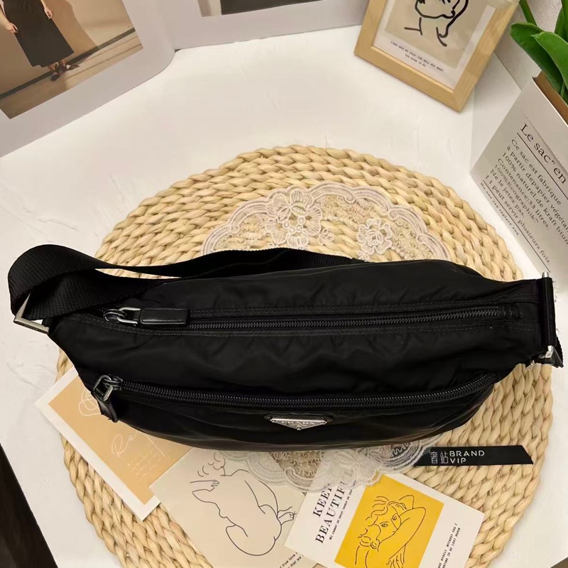 Prada Nylon Messenger Bag-14