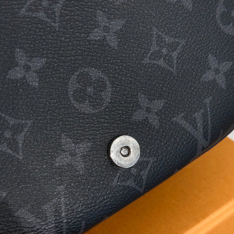 LOUIS VUITTON Montsouris郵差包 - PM灰老花-8