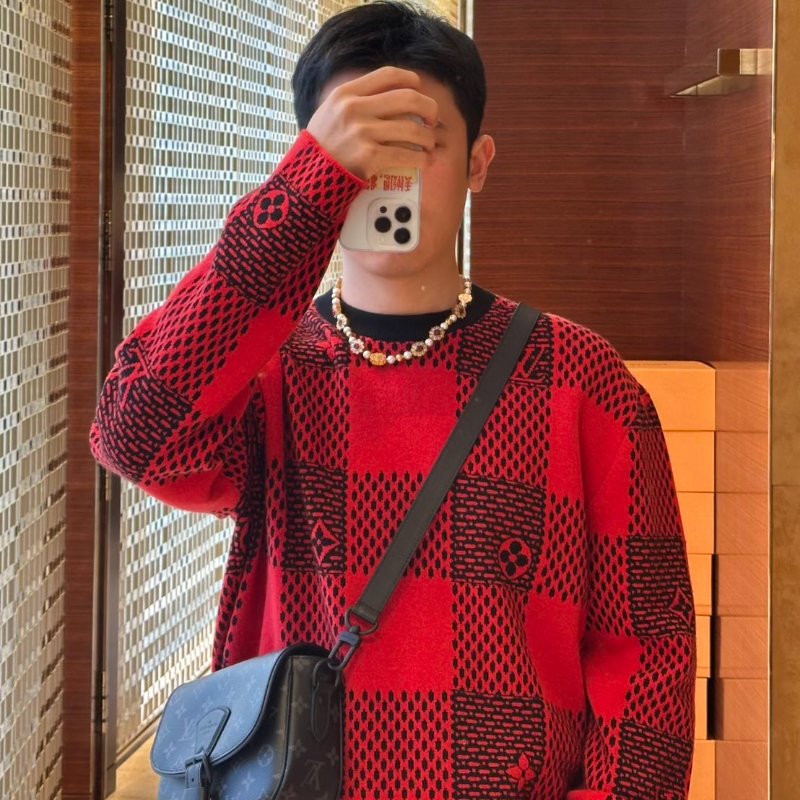 LOUIS VUITTON Montsouris郵差包 - PM灰老花-14