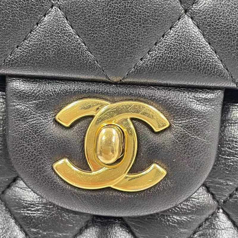 香奈兒雙層口蓋包 CHANEL CF25 medium-24