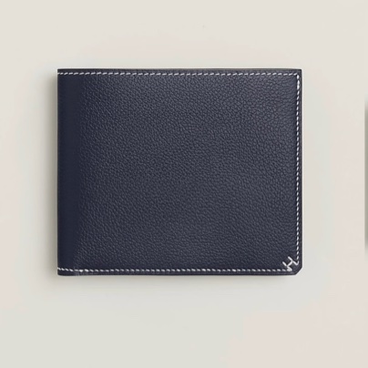 全新未使用 男款  HERMÈS 愛馬仕  B刻 H Sellier短夾-9