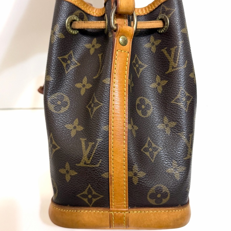 LV 二手真品 絕版 經典款 monogram 原花 手提 小水桶包-2