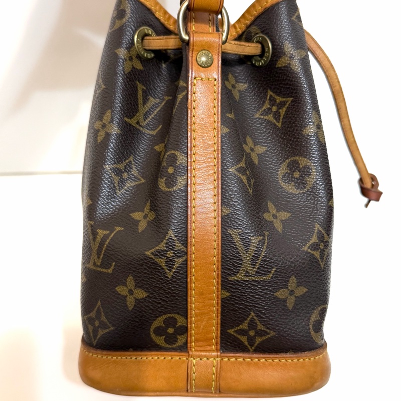 LV 二手真品 絕版 經典款 monogram 原花 手提 小水桶包-3